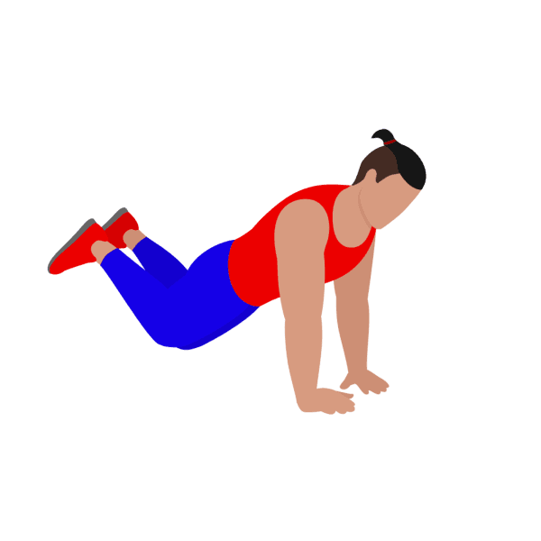 Close-Knee Push-Up