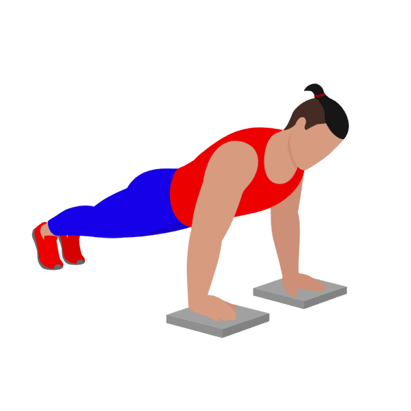 Deficit Push Up