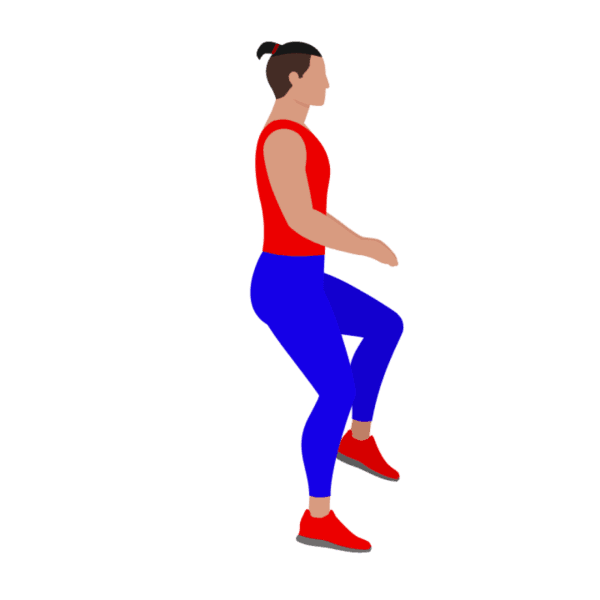High Knee Taps