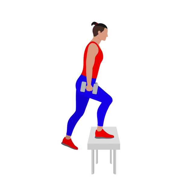 Dumbbell Step Up