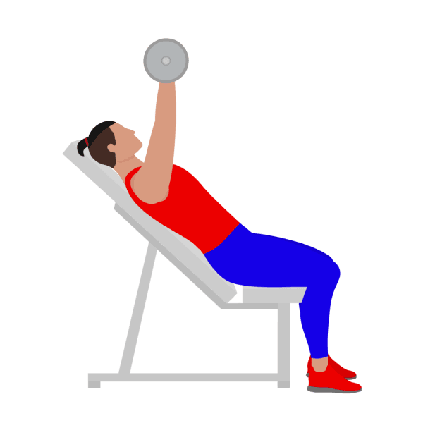 Incline Dumbbell Bench Press
