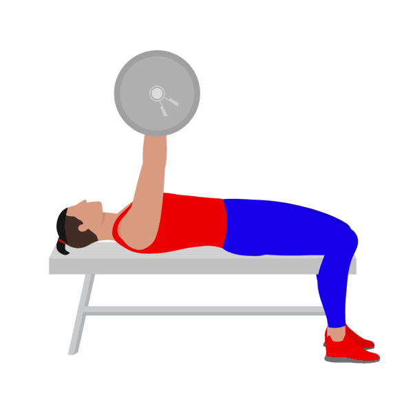 Barbell bench press
