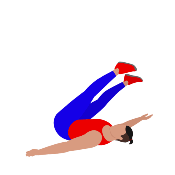 Lower trunk rotation stretching