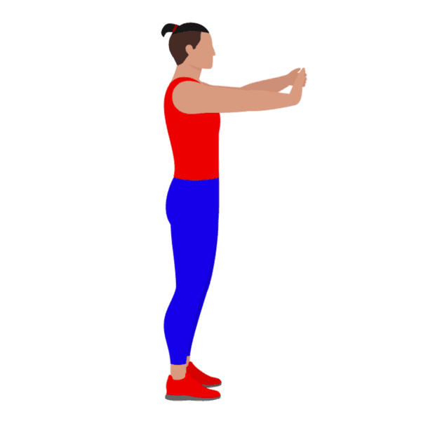 Standing Forearm Flexor Stretch