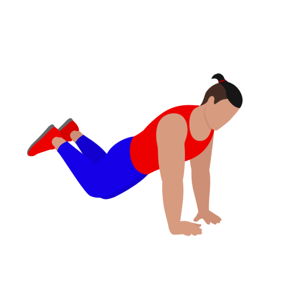 Close-Knee Push-Up