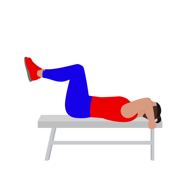 Bench Reverse Crunch