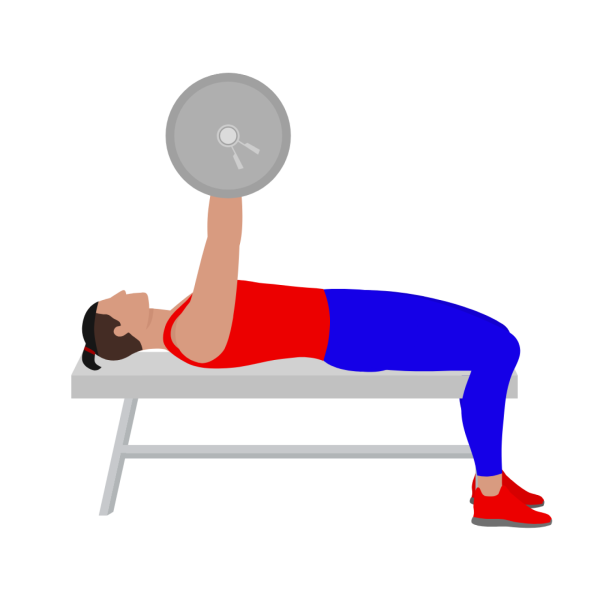 Barbell bench press