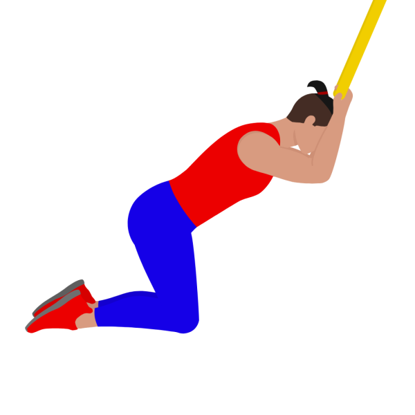 Resistance Band Kneeling Crunch